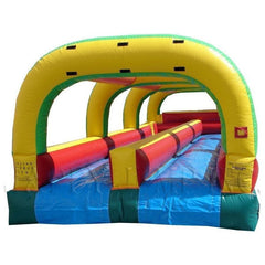 8'H Slip and Slide - Double Lane by Happy Jump