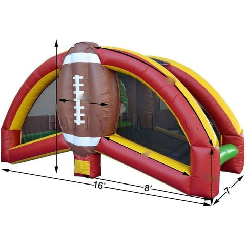 Happy Jump Inflatable Bouncers 9'H Quarterback Challenge by Happy Jump 781880218395 IG5335 9'H Quarterback Challenge by Happy Jump SKU# IG5335