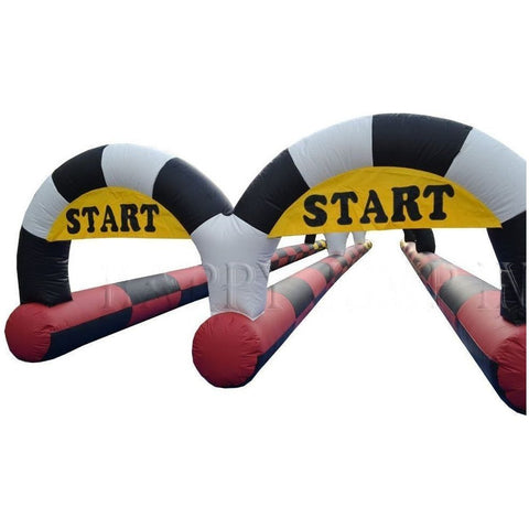 Happy Jump Inflatable Bouncers 9'H Race Car Track by Happy Jump 781880244967 IG5451 9'H Race Car Track by Happy Jump SKU# IG5451