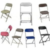 Image of Happy Jump Inflatable Bouncers Plastic Folding Chair by Happy Jump 781880290261 AC9200 Plastic Folding Chair by Happy Jump SKU#AC9200