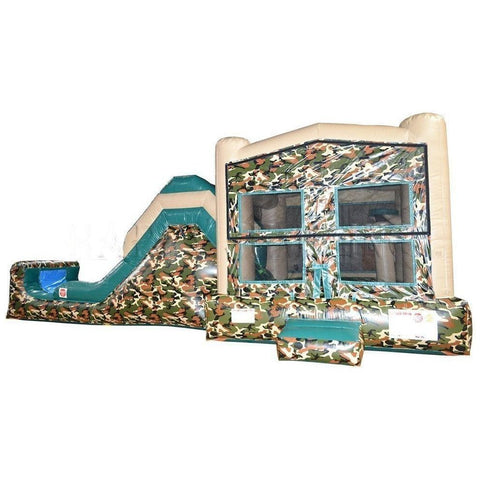 Happy Jump Water Parks & Slides 11'H 5in1 Super Combo (Camo) by Happy Jump 781880276715 CO2155 11'H 5in1 Super Combo (Camo) by Happy Jump SKU#CO2155