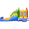 Image of Happy Jump Water Parks & Slides 13'H 5in1 Super Combo Crayon by Happy Jump CO2156 11'H 5in1 Super Combo (Camo) by Happy Jump SKU#CO2155