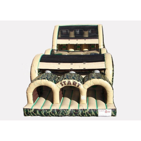 Happy Jump Water Parks & Slides 13'H Camo 3 lane Mega Thrill by Happy Jump 781880248217 IG5255 13'H Camo 3 lane Mega Thrill by Happy Jump SKU#IG5255