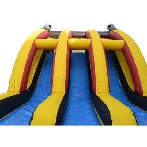 Happy Jump Water Parks & Slides 14'H 3 Lane Mega Thrill Pirate by Happy Jump 781880252689 IG5258 14'H 3 Lane Mega Thrill Pirate by Happy Jump SKU#IG5258