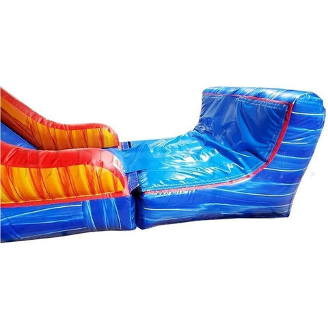 Happy Jump Water Parks & Slides 14'H 5in1 Super Combo Marble PLUS (Pool + Stopper) by Happy Jump 781880277392 CO2171-1M