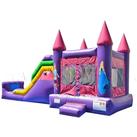 Happy Jump Water Parks & Slides 14'H 5in1 Super Combo Princess by Happy Jump 781880276685 CO2154 14'H 5in1 Super Combo Princess by Happy Jump SKU#CO2154