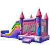 Image of Happy Jump Water Parks & Slides 14'H 5in1 Super Combo Princess by Happy Jump 781880276685 CO2154 14'H 5in1 Super Combo Princess by Happy Jump SKU#CO2154