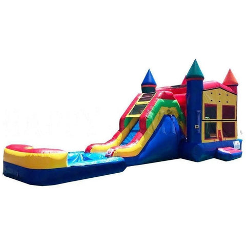 Happy Jump Water Parks & Slides 14'H 5in1 Super Combo with Pool by Happy Jump 781880277385 CO2170 14'H 5in1 Super Combo with Pool by Happy Jump SKU# CO2170