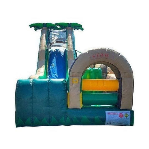 Happy Jump Water Parks & Slides 14'H Single Lap Obstacle Challenge Tropical by Happy Jump 781880252504 IG5206 14'H Single Lap Obstacle Challenge Tropical by Happy Jump SKU#IG5206