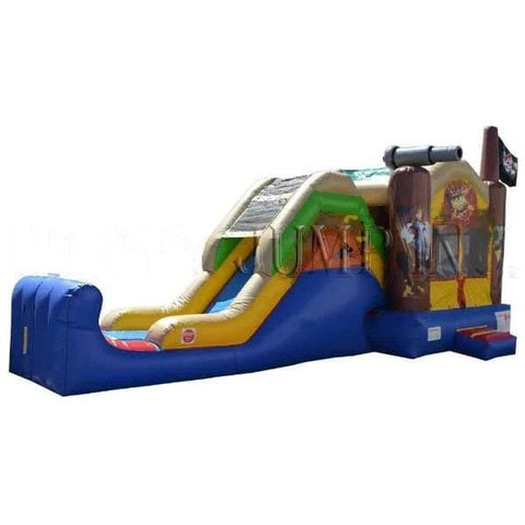 Happy Jump Water Parks & Slides 15'H 5in1 Super Combo Pirate by Happy Jump 13'H 5in1 Super Combo Crayon by Happy Jump SKU#CO2156