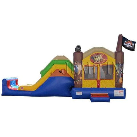 Happy Jump Water Parks & Slides 15'H 5in1 Super Combo Pirate by Happy Jump 781880276746 CO2157 15'H 5in1 Super Combo Pirate by Happy Jump SKU#CO2157