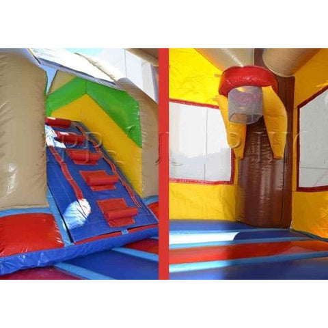 Happy Jump Water Parks & Slides 15'H 5in1 Super Combo Pirate by Happy Jump 781880276746 CO2157 15'H 5in1 Super Combo Pirate by Happy Jump SKU#CO2157