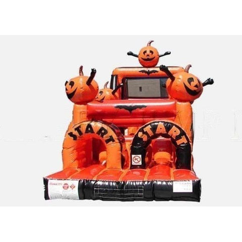 Happy Jump Water Parks & Slides 15'H Backyard Obstacle Halloween by Happy Jump 781880248446 IG5108 15'H Backyard Obstacle Halloween by Happy Jump SKU#IG5108