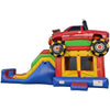 Image of Happy Jump Water Parks & Slides 18'H 4in1 Super Combo Monster Truck by Happy Jump 781880276753 CO2159 18'H 4in1 Super Combo Monster Truck by Happy Jump SKU#CO2159