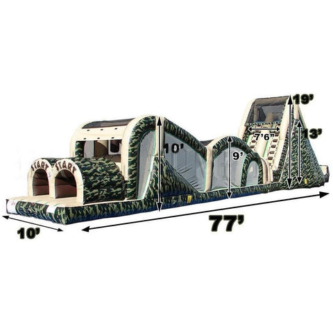 Happy Jump Water Parks & Slides 19'H Extreme Rush (Camo) by Happy Jump 781880248187 IG5245 19'H Extreme Rush (Camo) by Happy Jump SKU#IG5245