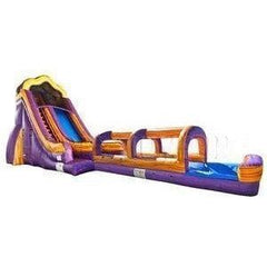 Happy Jump Water Parks & Slides 20'H Purple Bay with Slip & Slide Pool by Happy Jump 781880260912 WS4169 20'H Purple Bay with Slip & Slide Pool by Happy Jump SKU# WS4169