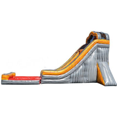 20'H Volcano Water Slide by Happy Jump