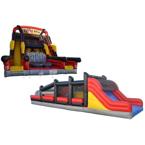 Happy Jump Water Parks & Slides 22'H Pipe Challenge Combo by Happy Jump 781880252733 IG5575 22'H Pipe Challenge Combo by Happy Jump SKU#IG5575