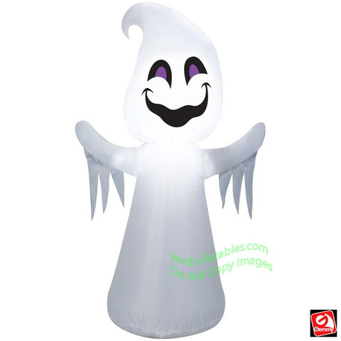 3 1/2' Gemmy Airblown Inflatable Halloween Happy Ghost