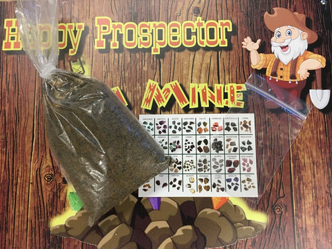 Happy Prospector Gem Mine, Case of Mining Rough