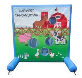 Harvest Throwdown, Sealed Air Inflatable Frame Game