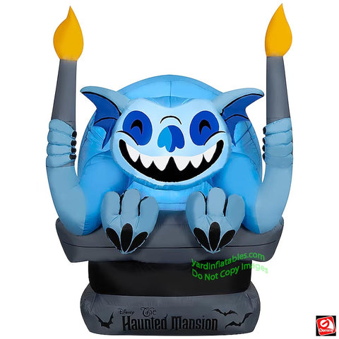 5.5' Gemmy Airblown Inflatable Halloween Disney's The Haunted Mansion Gargoyle