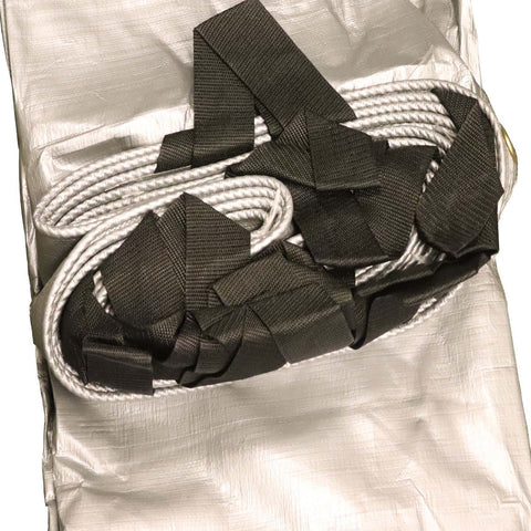 28' x 48' Silver Heavy Duty Waterproof Hay Tarp Cover