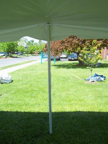 40' x 40' Premium Sectional Canopy Pole Party Tent - White