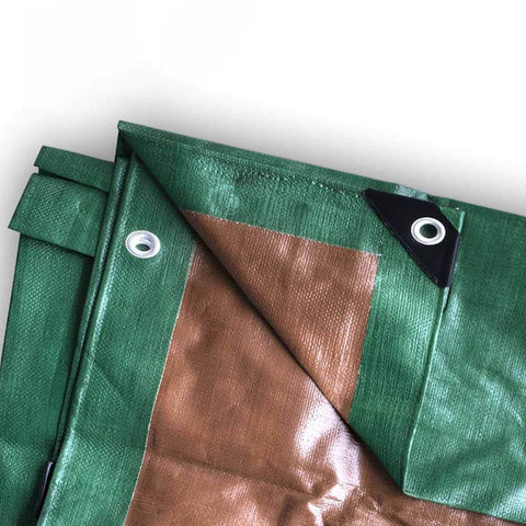 30' x 30' Deluxe Water Resistant Heavy Duty Poly Tarp Cover