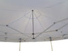 Image of 10' x 10' x 10' Hexagon Speedy Tent Top - White