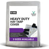 Image of 28' x 48' Silver Heavy Duty Waterproof Hay Tarp Cover