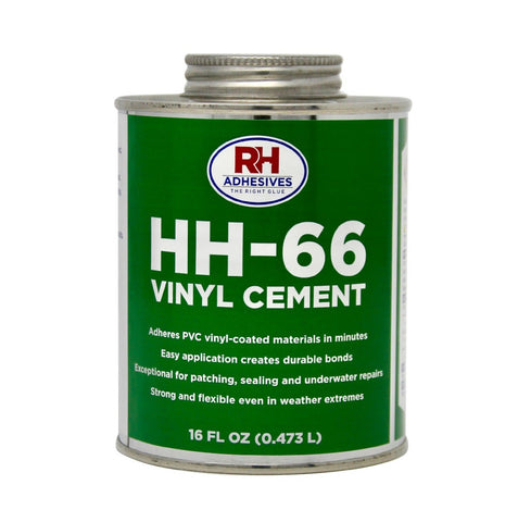 HH 66 Adhesive Vinyl Cement 16oz with Brush
