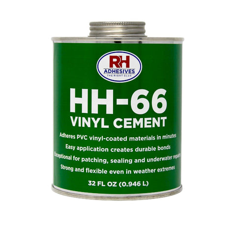 HH 66 Adhesive Vinyl Cement 32oz with Brush