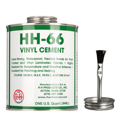 HH 66 Adhesive Vinyl Cement 32oz with Brush