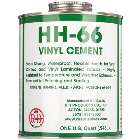 HH 66 Adhesive Vinyl Cement 32oz with Brush