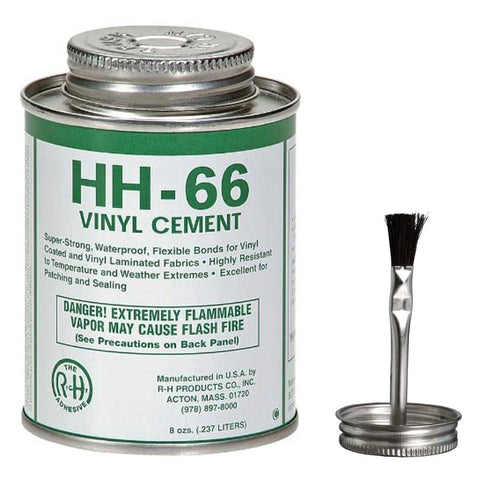 HH 66 Adhesive Vinyl Cement 8oz with Brush