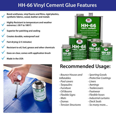 HH 66 Adhesive Vinyl Cement 128oz or Gallon