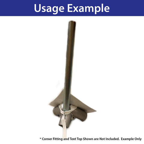 Tent Top Installation Tool for High Peak Frame Tents