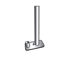 Base Plate Foot for High Peak Frame Tent, Twin Tube