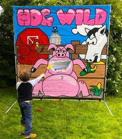Hog Wild Interactive Carnival Frame Game