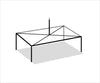Image of 10' x 20' High Peak Canopy Tent Frame Only
