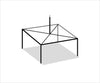 Image of 15' x 15' High Peak Canopy Tent Frame Only