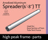 Image of 6' 8" Spreader Pipe for High Peak Frame Tent, Twin Tube