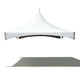 10 x 10 High Peak Frame Top Only - White