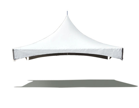 10' x 20' High Peak Frame Top Only - White