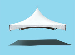 10' x 20' High Peak Frame Top Only - White