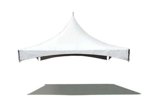 15' x 15' High Peak Frame Top Only - White