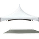15' x 15' High Peak Frame Top Only - White