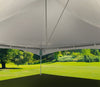 Image of 20' x 20' Premium High Peak Frame Party Tent - Blue Solid