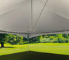 Image of 30' x 30' Premium High Peak Frame Party Tent - Red White and Blue
